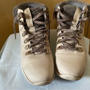 Women's ZeroGrand City Lace Up Waterproof Wedge Hiker Boots.